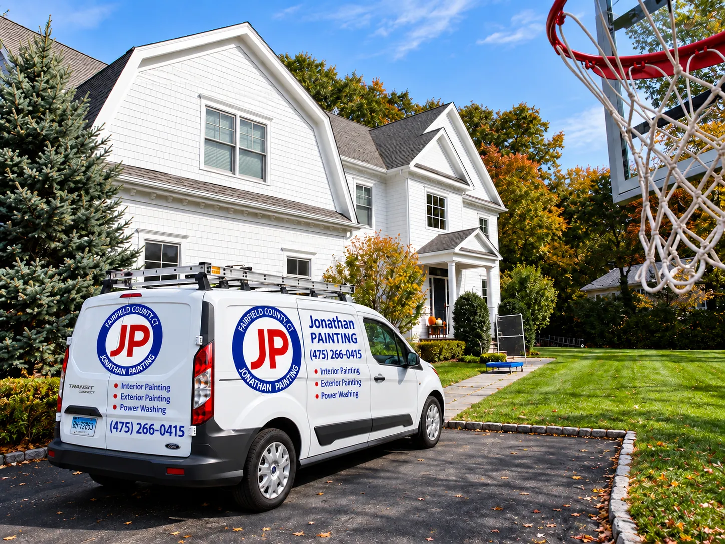 Residential finished painting project