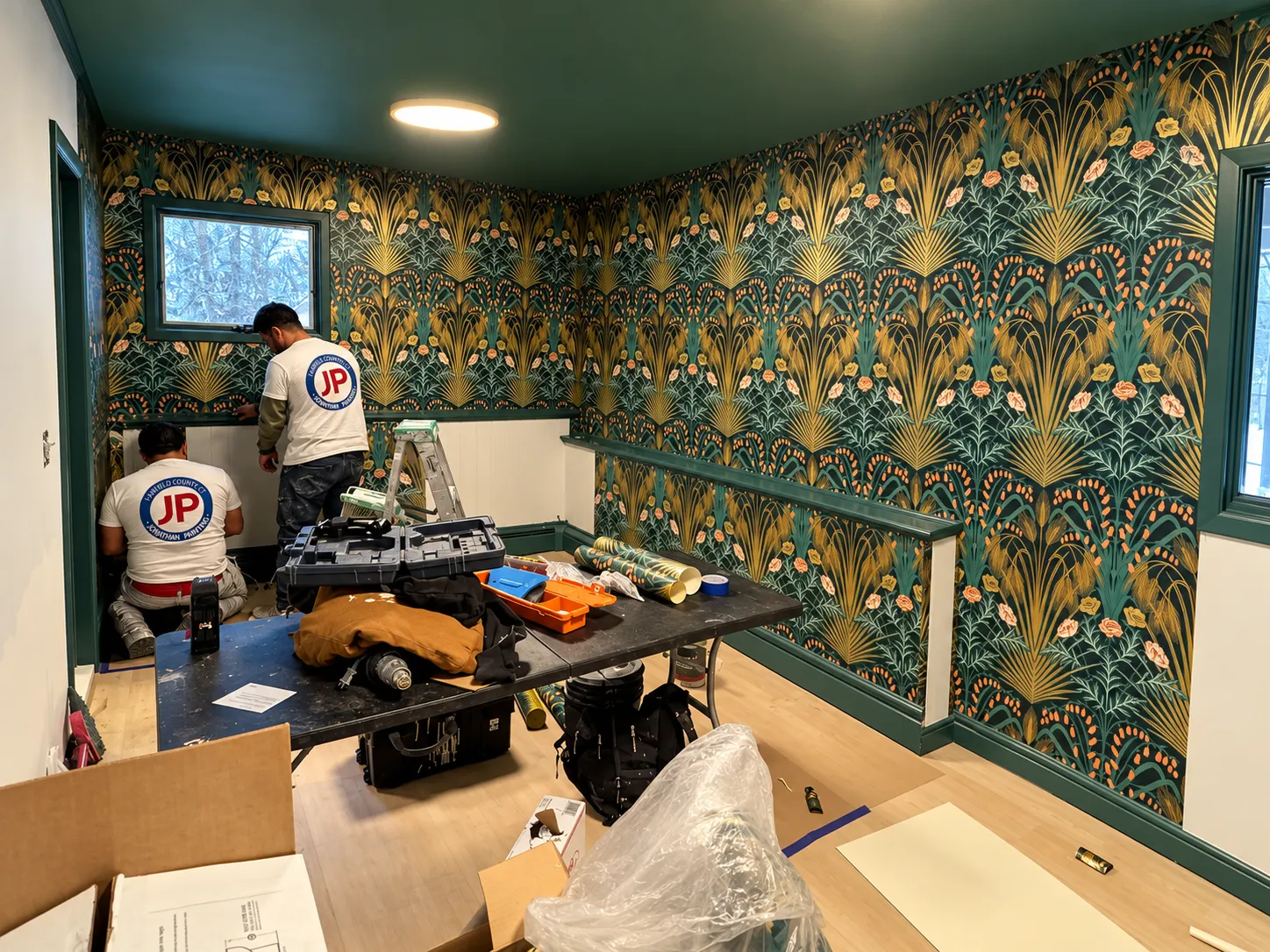 Wallpaper Removal service by Jonathan Painting